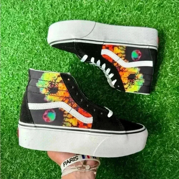 Vans Shoes - Vans Sk8 Hi Tapered Paradoxical Black PLATFORM